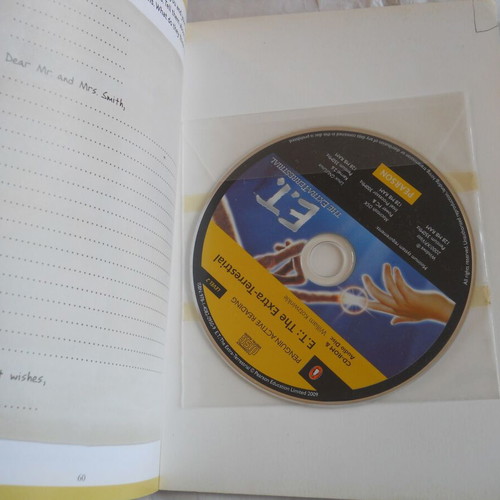 E.T. The Extra Terrestrial book and CD used, Penguin Active Reading Level 2