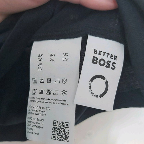 Boss blouse blue like new, size XL