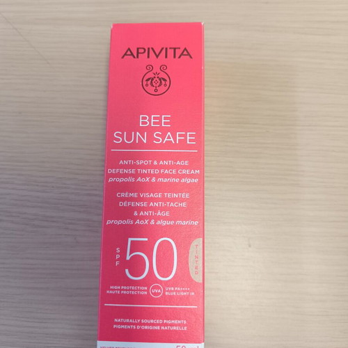 Apivita Sunscreen SPF 50 BB Cream for Spots and Wrinkles
