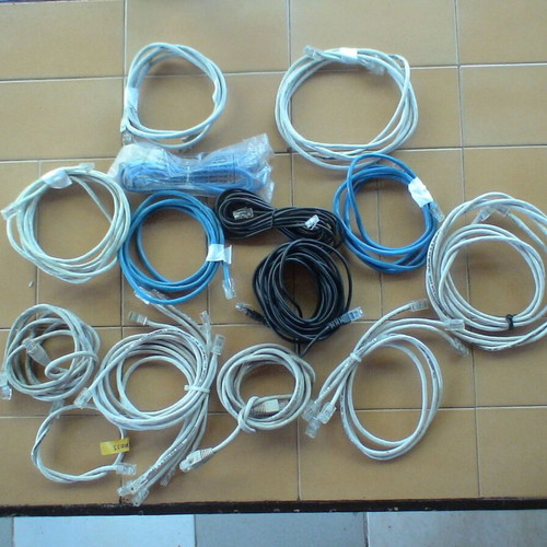 Ethernet RJ45 network cables set of 22 used