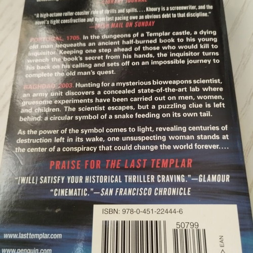 The Sanctuary by Raymond Khoury like new, English novel