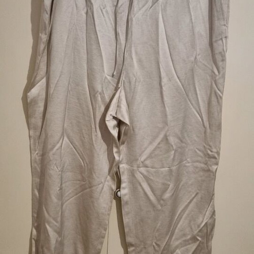 Women's satin pants H&M size XXL like new, beige