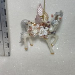 Unicorn hanging ornament