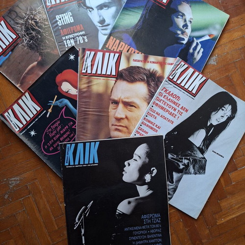 Klik magazine collection 53 issues like new, rare first edition included