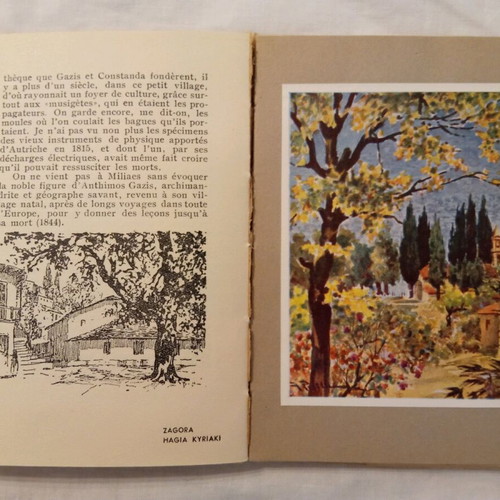 Au pays des Centaures book like new, 1940 travel guide