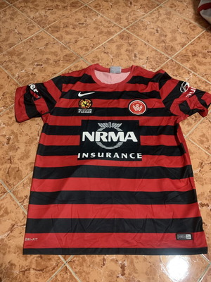Nike Western Sydney Wanderers Jersey like new, authentic