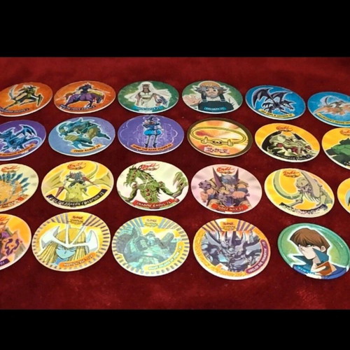 Yu-Gi-Oh Tazos used collection from Cheetos