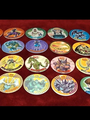 Yu-Gi-Oh Tazos used collection from Cheetos