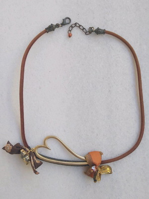 Heart necklace like new