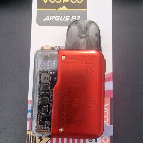 Voopoo Argus P2 pod new, 1100mAh battery, ruby red