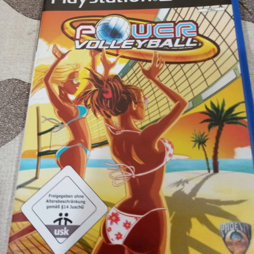 PS2 Volleyball video game used without manual