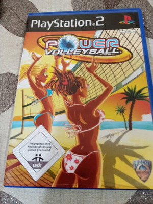 PS2 Volleyball video game used without manual