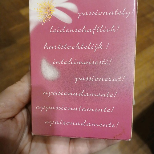 Ode a L'Amour Passionnement Yves Rocher perfume 30 ml used