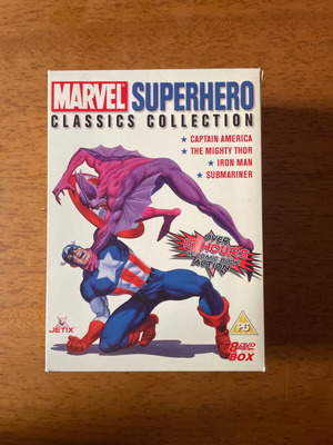 Marvel Superhero Classics Collection DVD σαν καινούργιο, vintage συλλογή