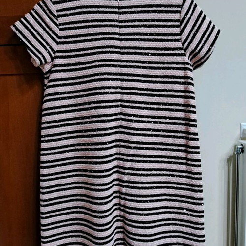 Alouette dress with sequins like new, size 16, black and pink