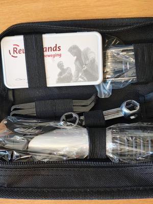Bicycle repair tool kit