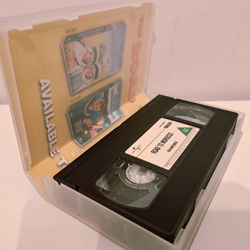 1942 Road to Morocco VHS tape used, no subtitles