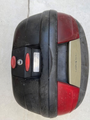 Μπαγκαζιέρα μοτοσυκλέτας Kappa Moto K35N Monolock 35lt μεταχειρισμένη, μαύρη