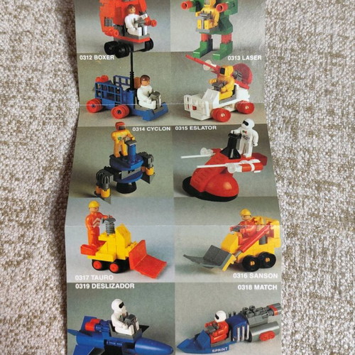 Tente Tauro #0317 vintage building blocks new with box
