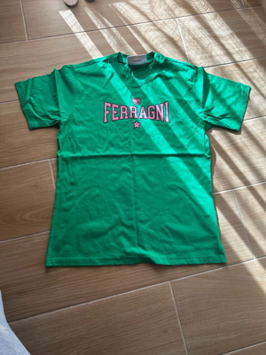 T-shirt Chiara Ferragni μεταχειρισμένο, πράσινο, μέγεθος M