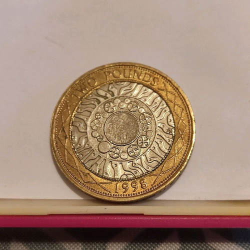 2 Pounds England 1998 like new