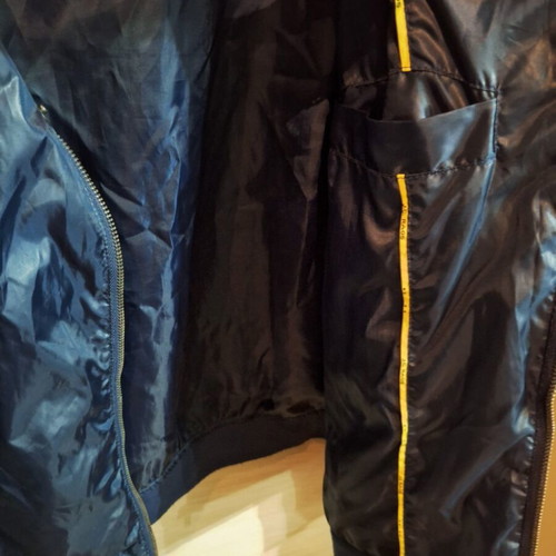 Windbreaker jacket blue metallic size XXL like new