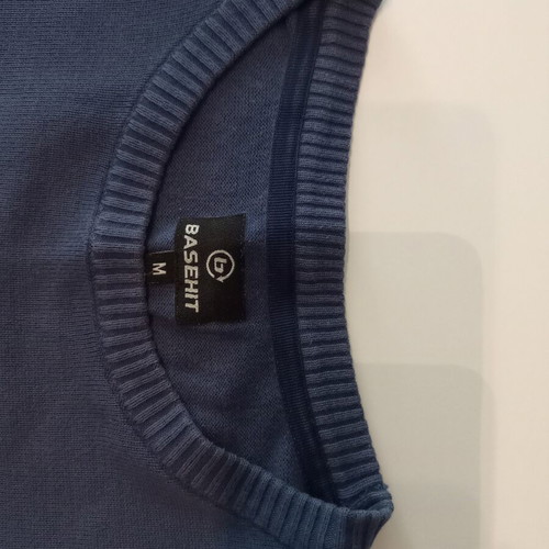 Basehit Thin Men's Sweater M blue like new