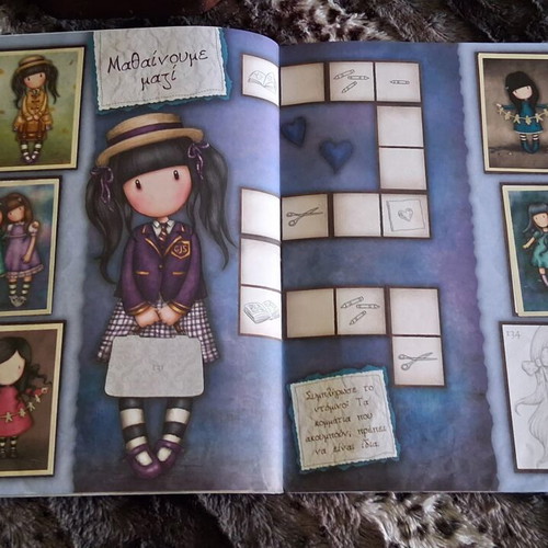 Panini Santoro sticker album with 50 stickers