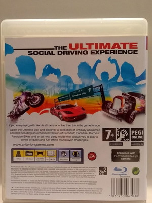 Burnout Paradise Ultimate for PS3 used