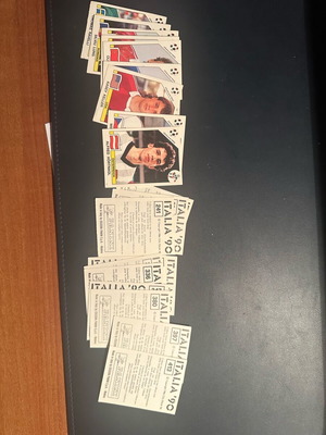 World Cup 1990 Panini χαρτάκια σαν καινούργια