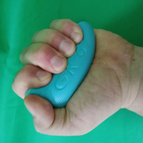 Viagra Silikon pill used for finger exercise