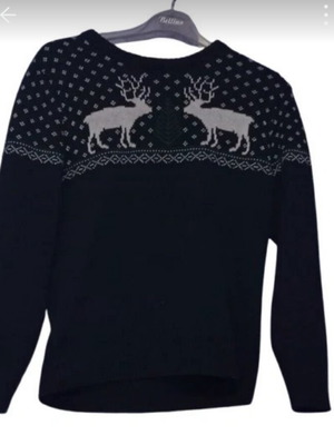 Blue Christmas sweater like new