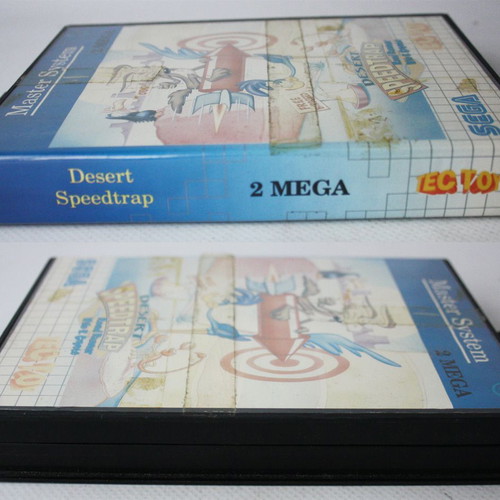 Sega Master System Desert Speedtrap Road Runner 1993 Tec Toy new