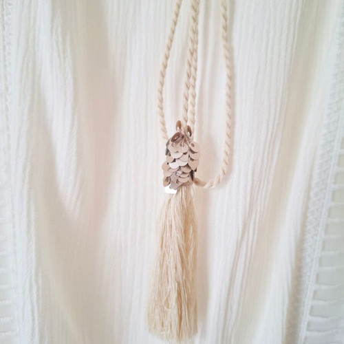 Iso white boho mini dress lace details size S like new
