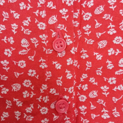 H&M dress like new, size 146-152, white and red