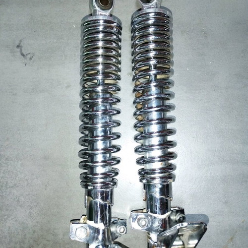 Motorcycle shocks used 34cm for moped