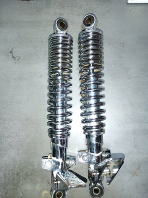 Motorcycle shocks used 34cm for moped