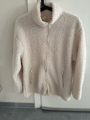 H&M Cream Jacket S Fleece Sherpa Used
