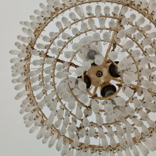 Chandelier with crystals