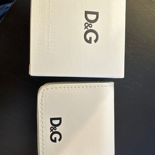 Dolce and Gabbana perfume set with case and magnetic closure new and authentic