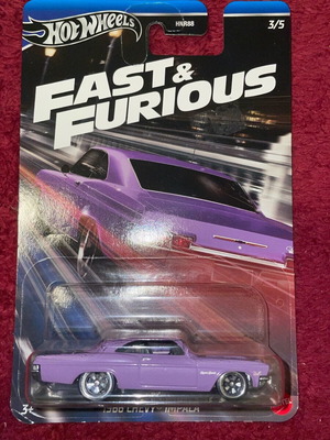 Fast and Furious Impala 1966 car 1/64 like new