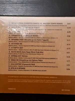 Christos Dantis CD new, pop compilation