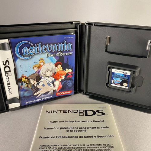 Castlevania Dawn of Sorrow Nintendo DS used, complete, region free, English (US)