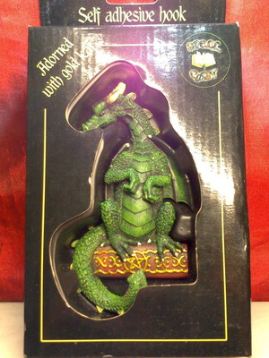 Dragon figurine new, hard plastic, height 13cm