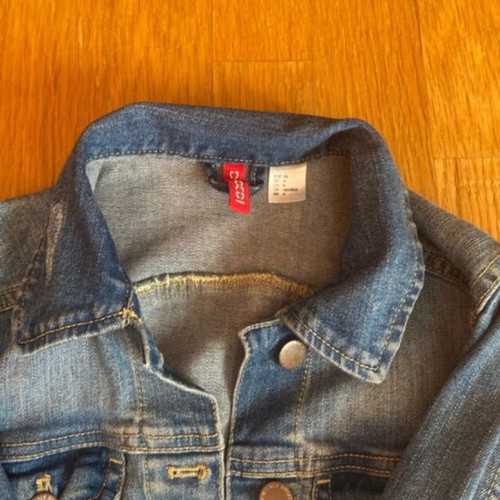 H&M Classic Denim Jacket, blue, XS