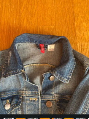 H&M Classic Denim Jacket, blue, XS