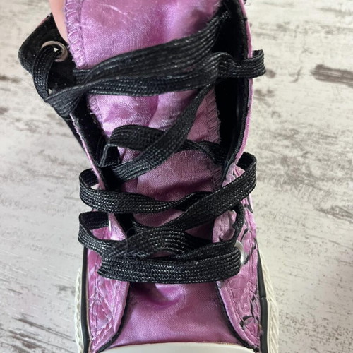 Converse Chuck Taylor pink boots like new, size 27