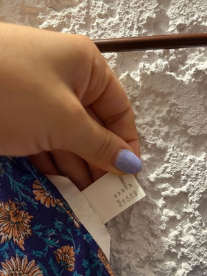 Ολόσωμη φόρμα εμπριμέ μεταχειρισμένη, μπλε, H&M, μέγεθος M