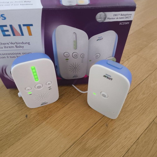 Philips Avent SCD501 Baby Monitor DECT, like new