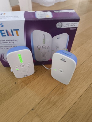 Philips Avent SCD501 Baby Monitor DECT, like new